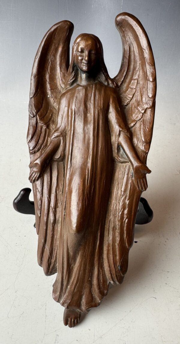 Väggskulptur brons. Arthur Gerle (1865-1940)